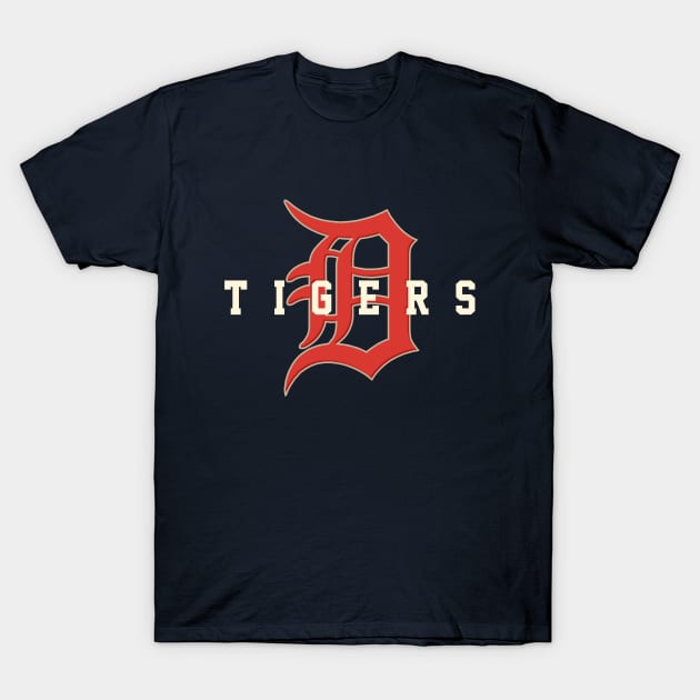 Detroit Tigers 2 T-Shirt by Buck Tee